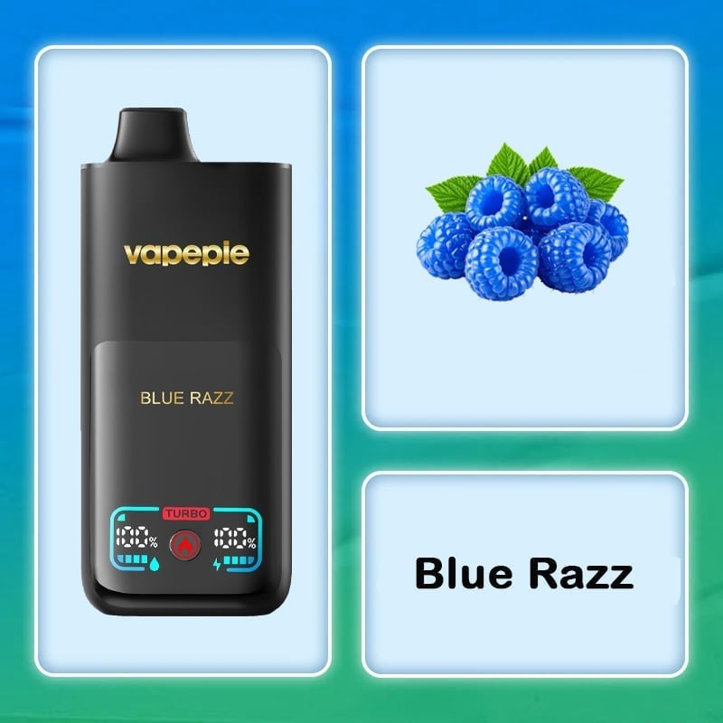 VAPEPIE 70000 Züge – Blue Razz