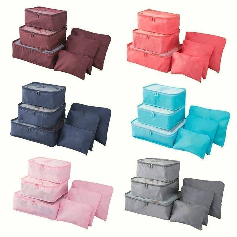 🔥Last Day Promotion 49% OFF - ✈6 pieces portable luggage packing cubes🧳