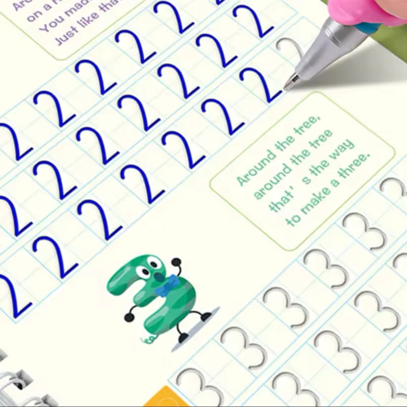 ⚡MAGIC GROOVETM Practice Copybook