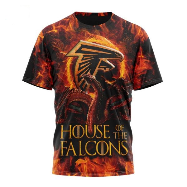 ATLANTA FALCONS GAME OF THRONES – HOUSE OF THE FALCONS 3D HOODIE