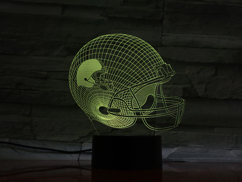 CLEVELAND BROWNS 3D LED LIGHT LAMP