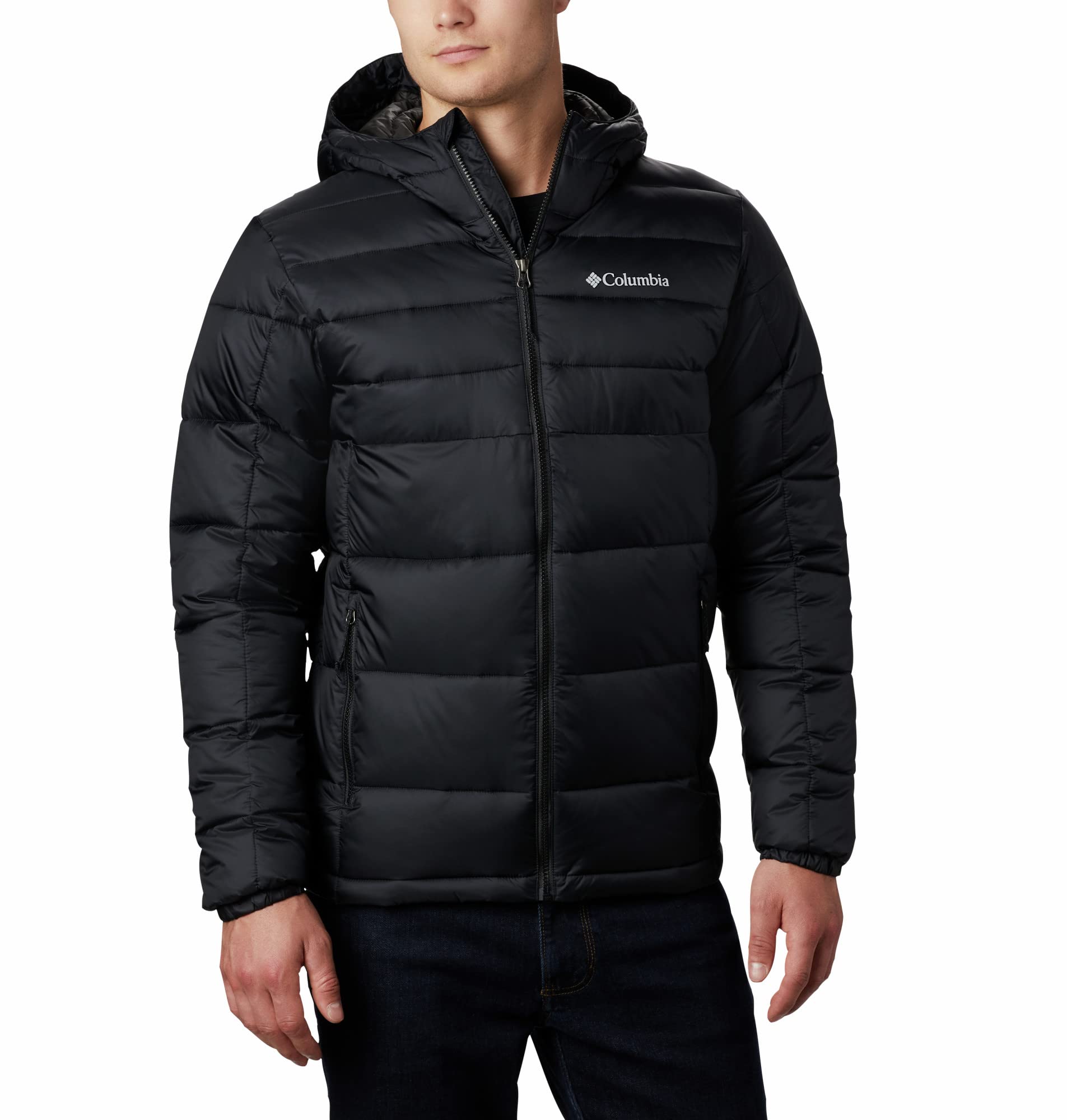 Columbia Chaqueta térmica con capucha para hombre