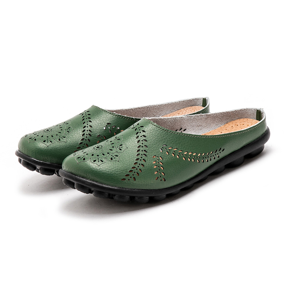 Castillotigo™ 2022 Nuevos zapatos casuales huecos tallados de color sólido