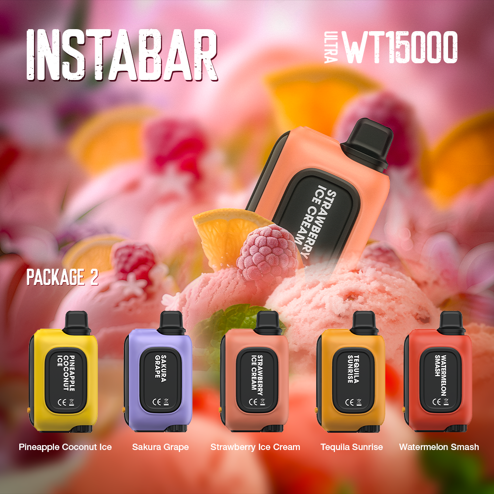 🎉Best Sale🎉 INSTABAR WT15000 PUFFS