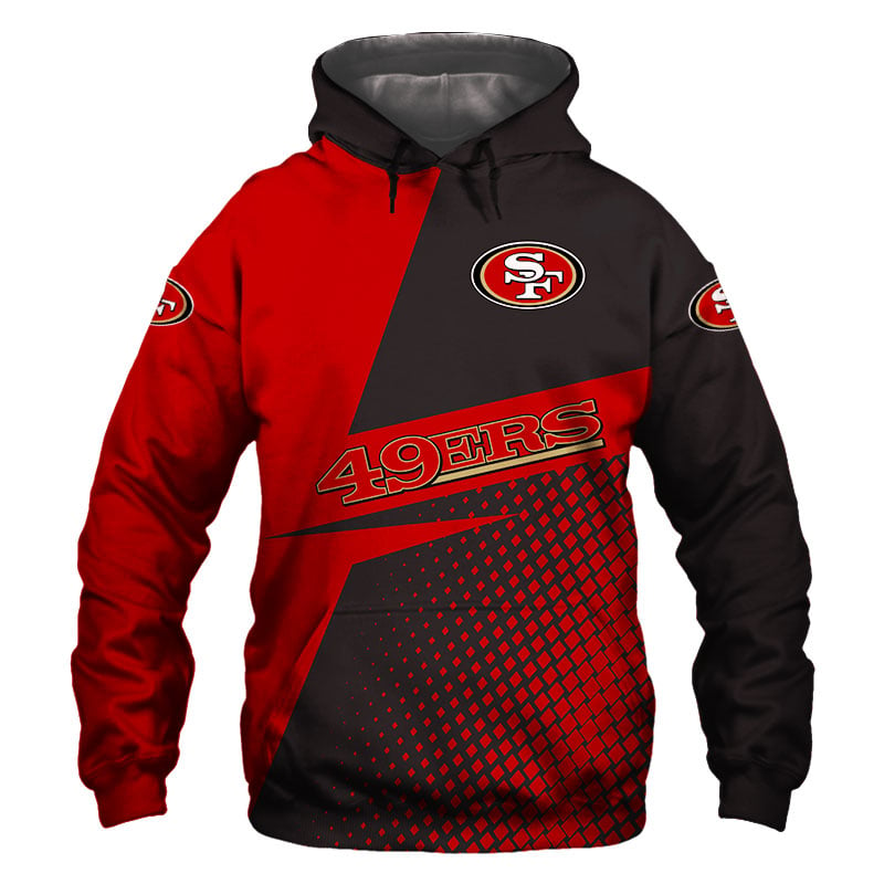 SAN FRANCISCO 49ERS 3D HOODIE SSFF49001