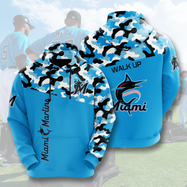 MIAMI MARLINS 3D HOODIES MM007