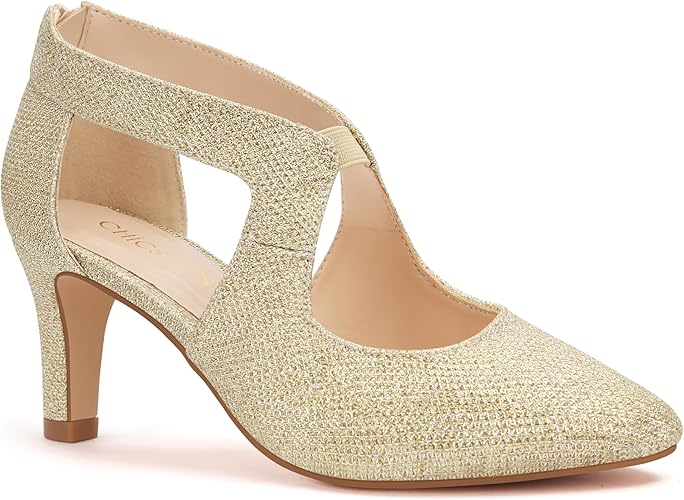 Dress Shoes for Women - Gold