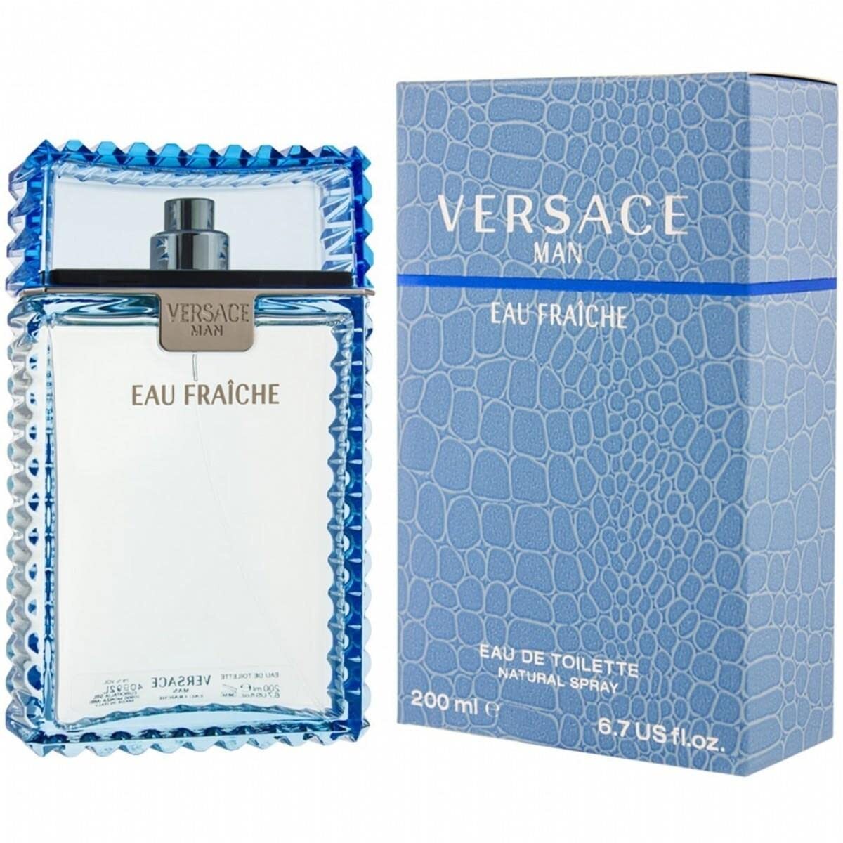 Versace Man Eau Fraiche for Men 6.7 oz Eau de Toilette Spray