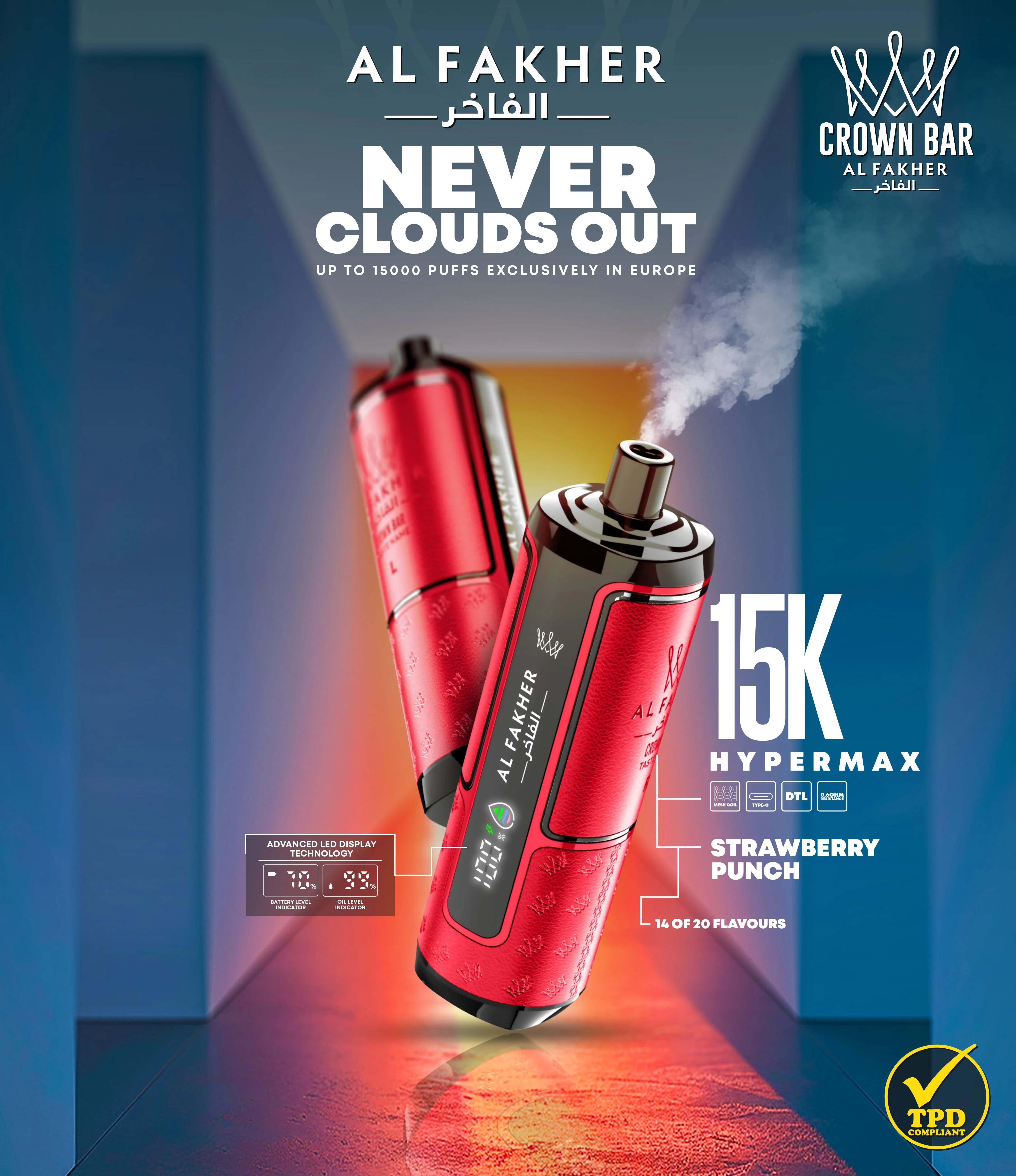 ALFAKHER 15000 PUFFS