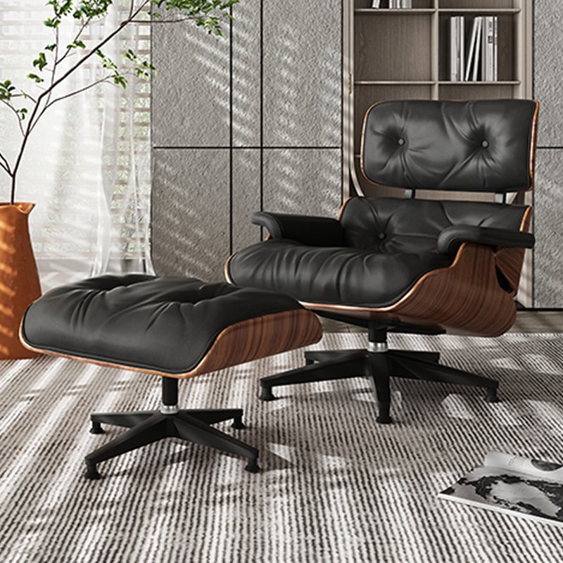 Silla Lounge Eames de mediados del siglo