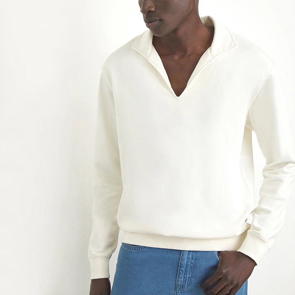 Castillotigo™ Suéter con cuello en V suelto casual de moda para hombres nuevos de otoño