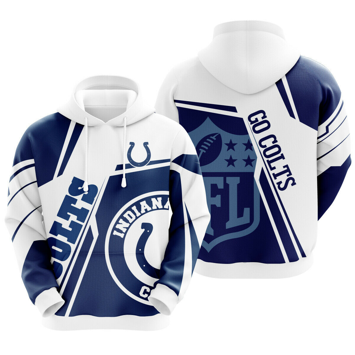 INDIANAPOLIS COLTS 3D HOODIE NOV06