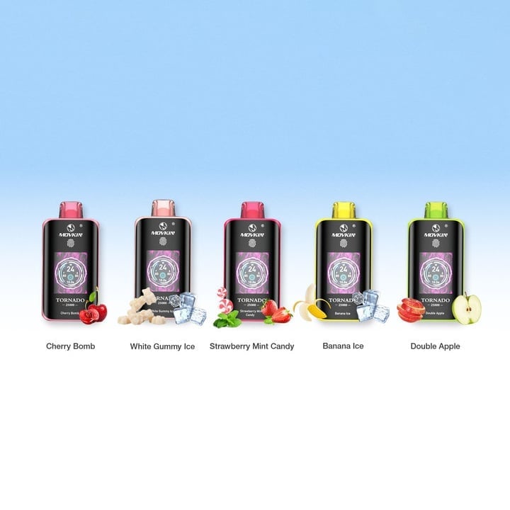 Movkin Tornado 25000 Vape – Smart Display & Best Flavors