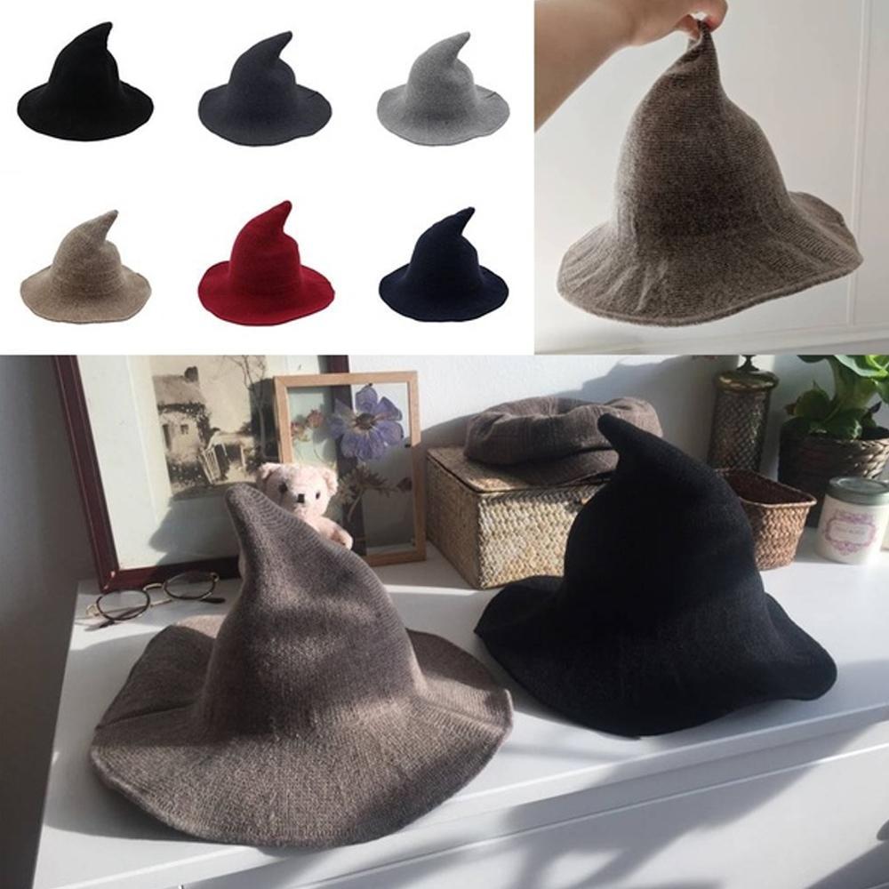 Higolot™  Modern Wool Pointy Witch Hat