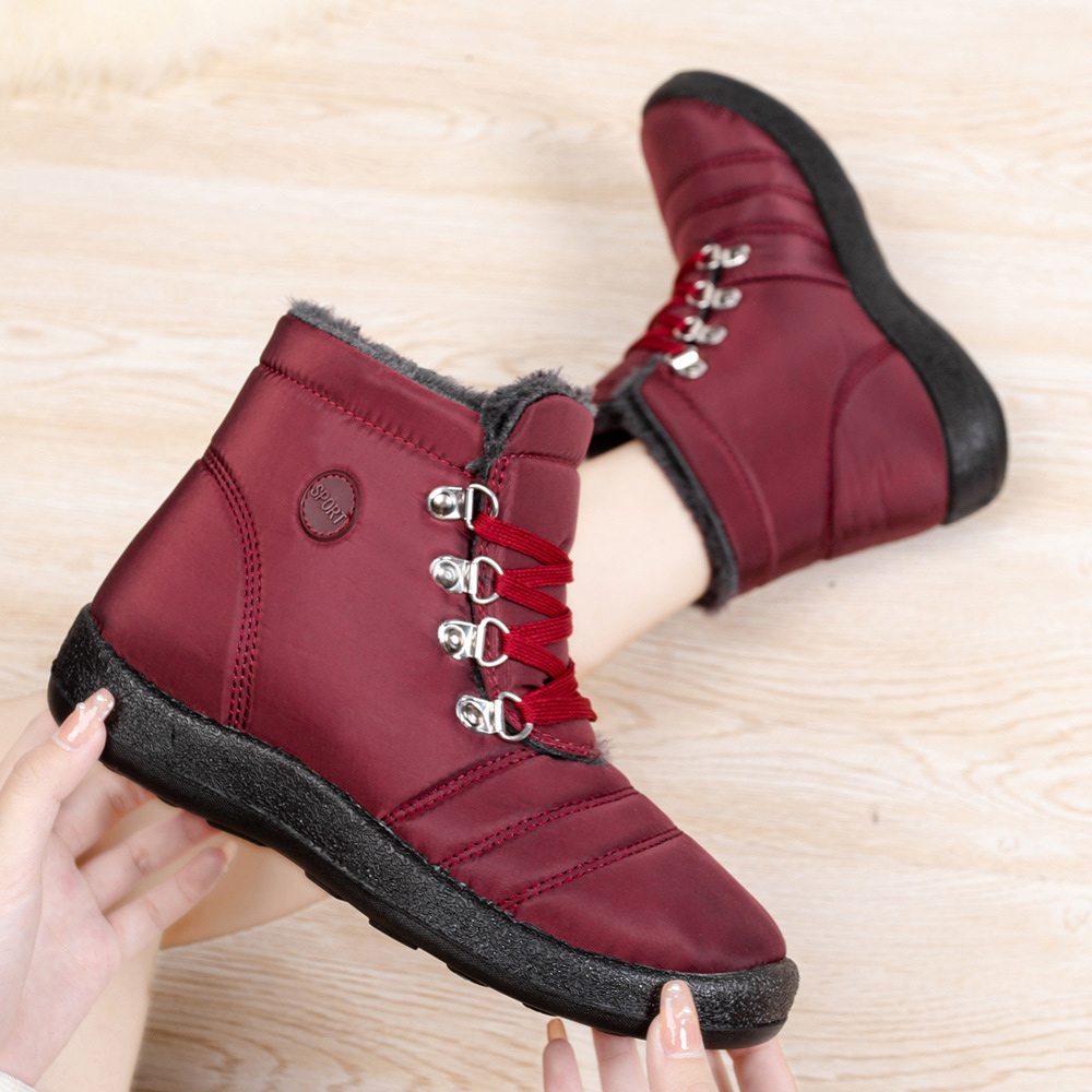 Castillotigo™ Botas de nieve cálidas e impermeables para mujer
