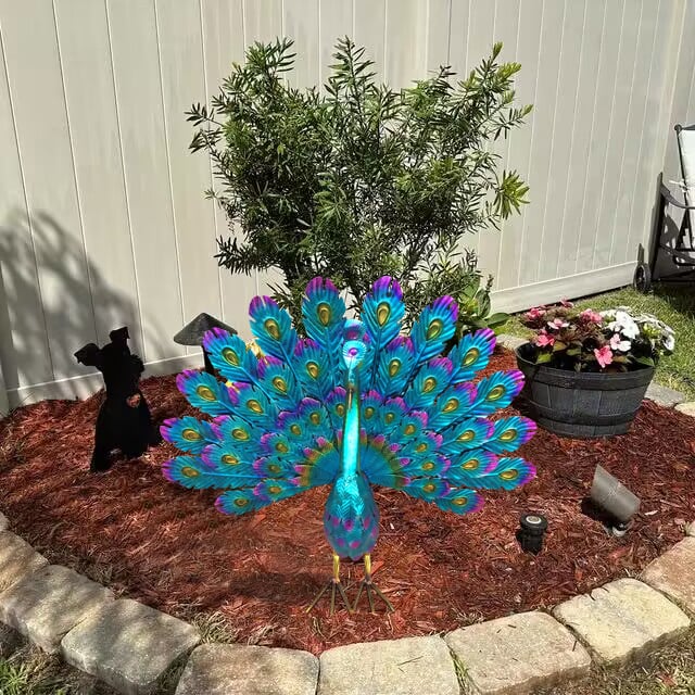 💖Mother's Day Sale💖50%OFF-Beautiful Peacock Statue Decor🦚