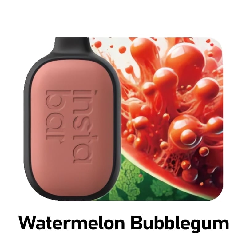 Watermelon Bubblegum & INSTABAR Max 7500