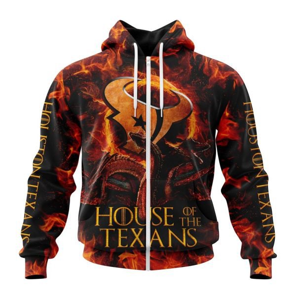 HOUSTON TEXANS GAME OF THRONES – HOUSE OF THE TEXANS 3D HOODIE