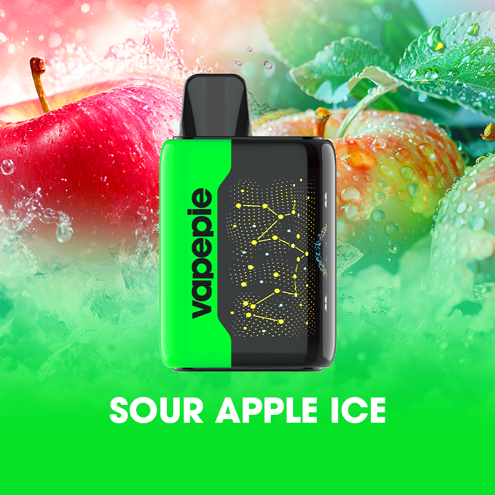 🥇NEW FLAVORS ARE ONLINE✨VAPEPIE 25000 PUFFS -Star Sky Curved Screen