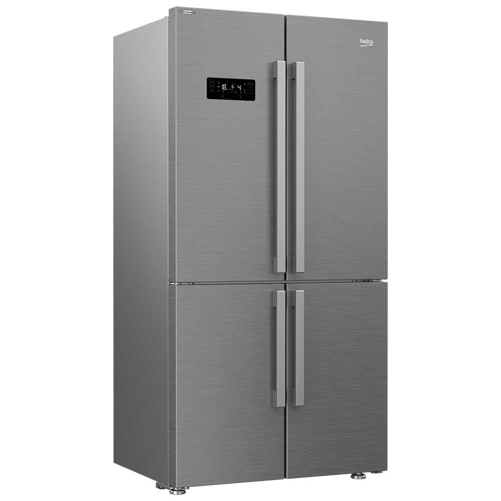 🔥Venta de Amazon último día🔥Frigorífico BEKO 4 puertas acero inoxidable 572 L