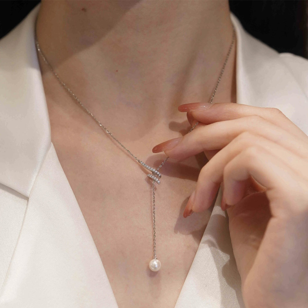 Higolot™ Fashion Adjustable Lightning Pearl Necklace