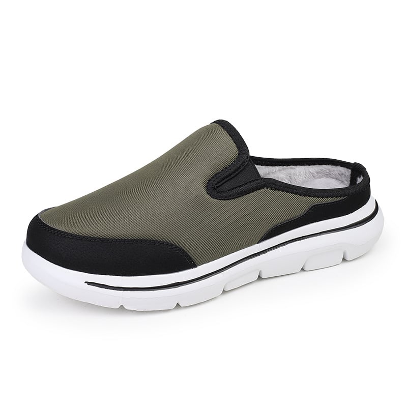 MEN'S COMFORTABLE LINED FLEECE ARCH SUPPORT SPORTS SANDALS - MEABOOTS