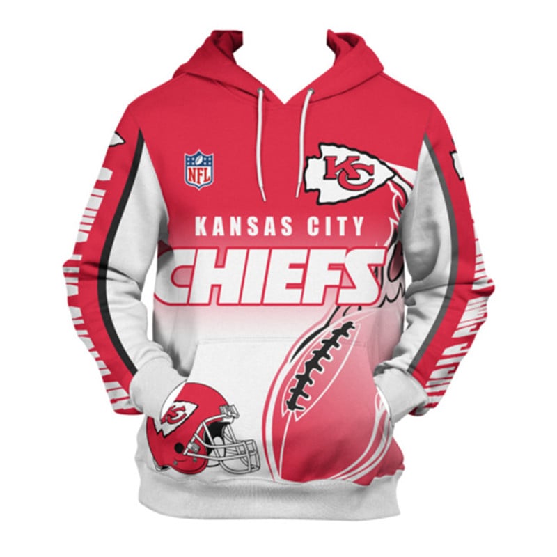 KANSAS CITY CHIEFS 3D HOODIE KKCC011