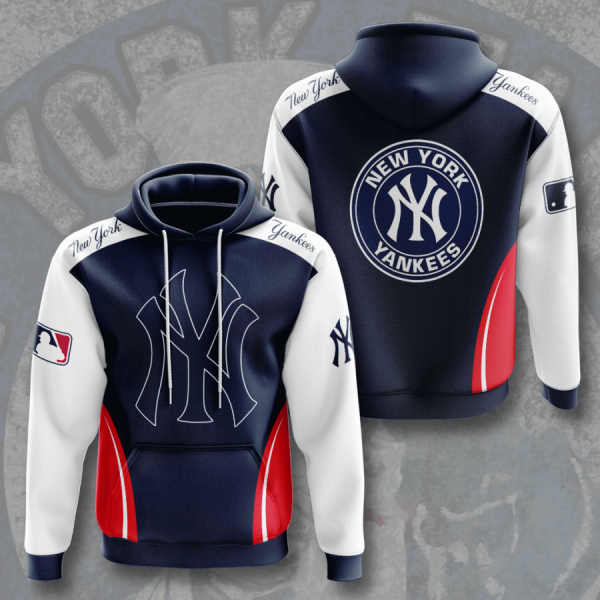 NEW YORK YANKEES 3D HOODIES ABC013