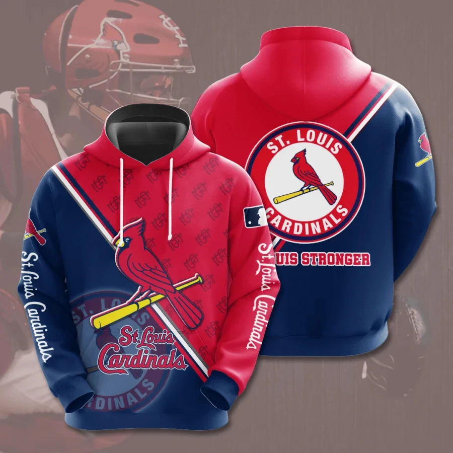 ST. LOUIS CARDINALS 3D HOODIES SL006