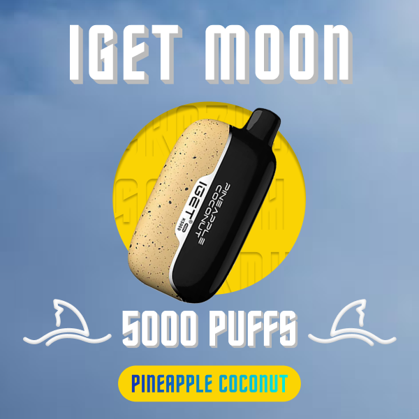 IGET Moon 5000 Puffs🔥Delivery in 3-5 days!🔥