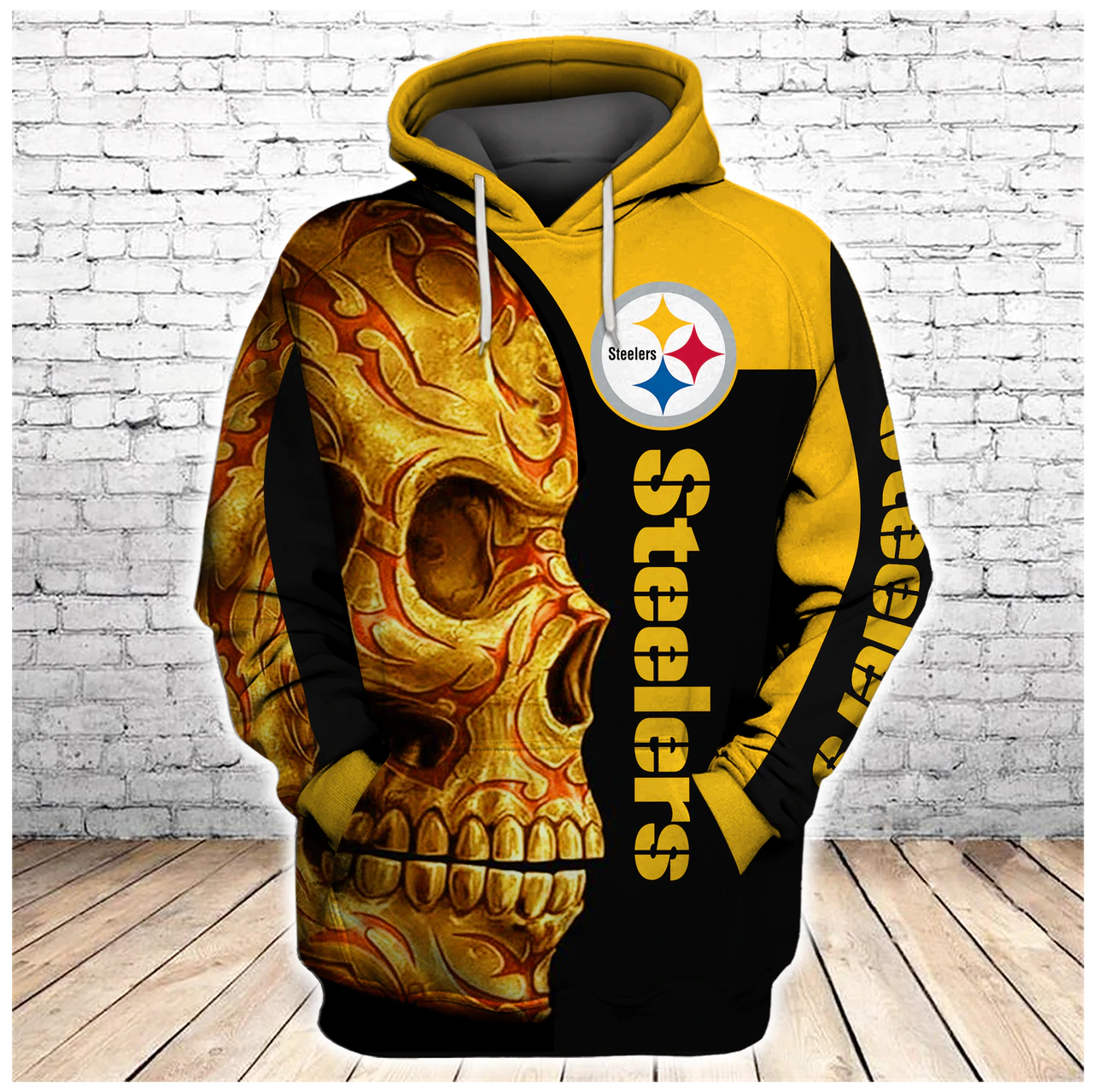 PITTSBURGH STEELERS 3D HOODIE PPSS019