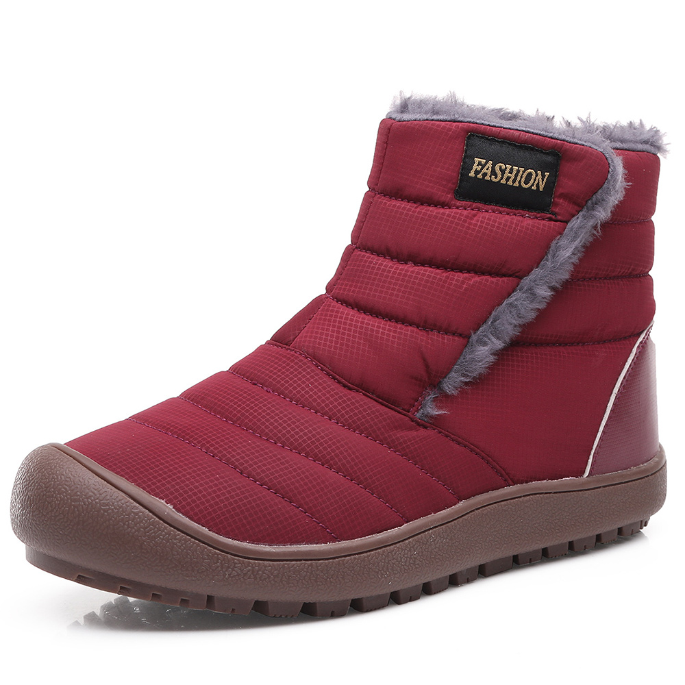 Castillotigo™ Invierno cálido polar zapatos de algodón montañismo botas de nieve