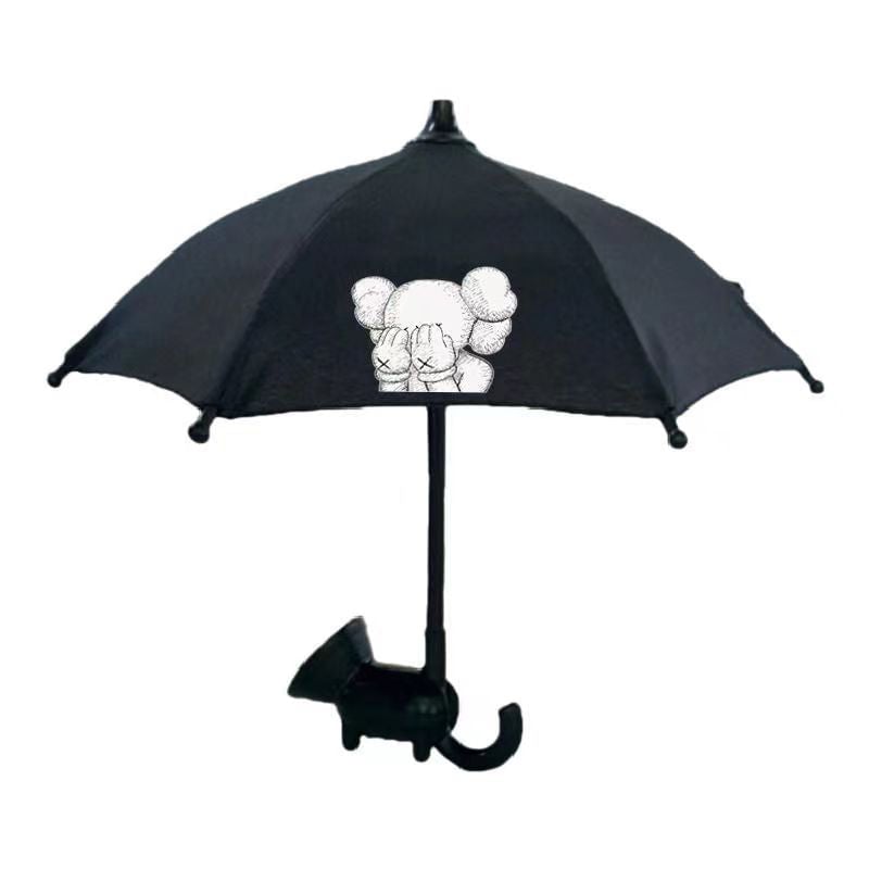 Cute Mobile Phone Holder With Sun Umbrella