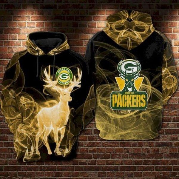 GREEN BAY PACKERS 3D HOODIE AGBP11