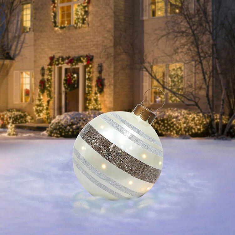 Christmas Promotion 50% Off - Outdoor Christmas PVC inflatable Decorated Ball