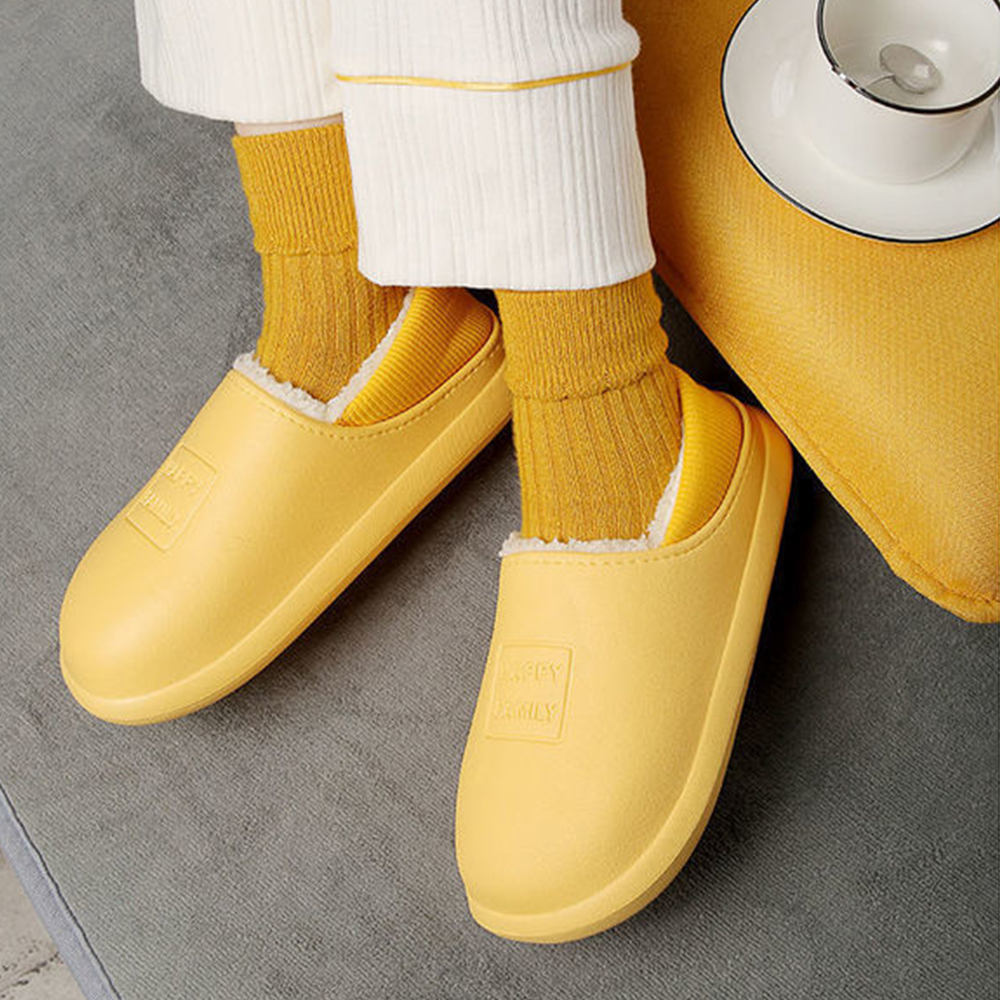 Castillotigo™ Invierno impermeable más zapatos de casa de terciopelo