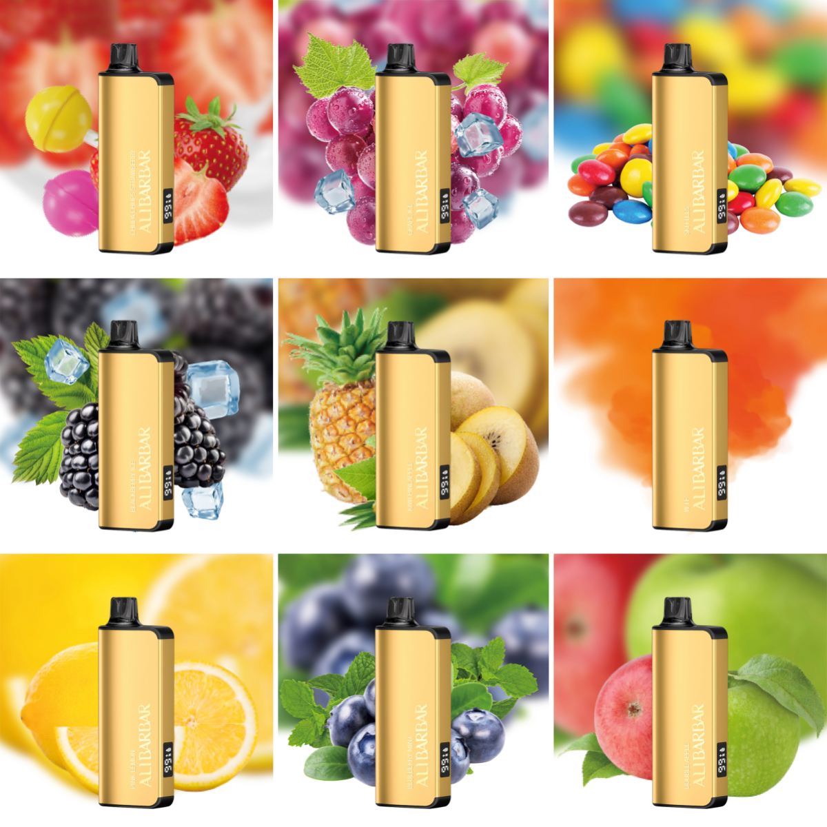 🔥Exclusive Offer: Alibarbar Ingot 9000 Puffs 9-Pack for Members!!