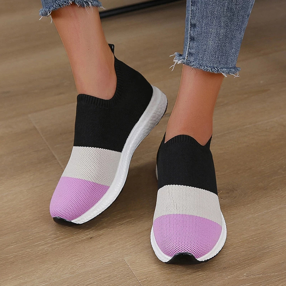 Castillotigo™ Zapatos planos de malla con bloques de color