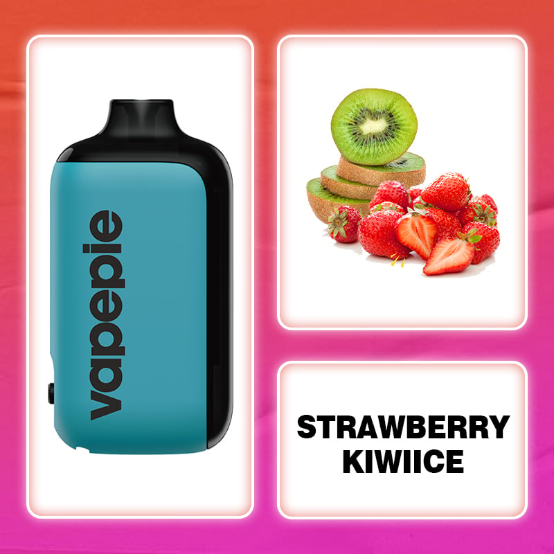 STRAWBERRY KIWIICE & Vapepie AG 15000 PUFFS