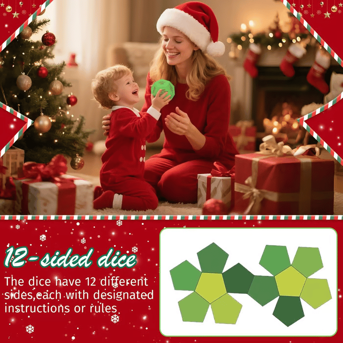 🔥LAST DAY 49% OFF - Christmas Gift Exchange Party GameDice