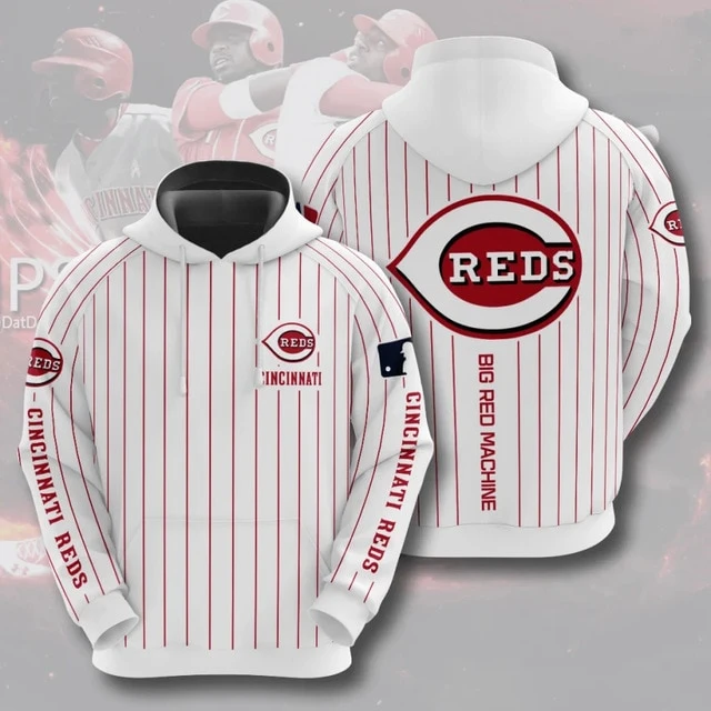 CINCINNATI REDS 3D HOODIES CR004