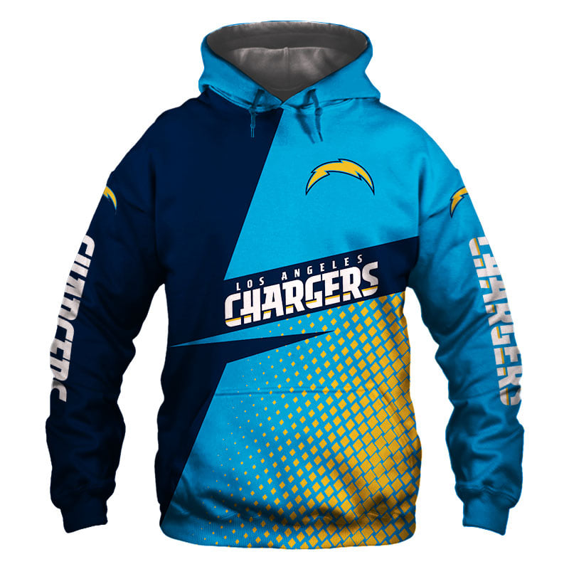 LOS ANGELES CHARGERS 3D HOODIE LLAC006