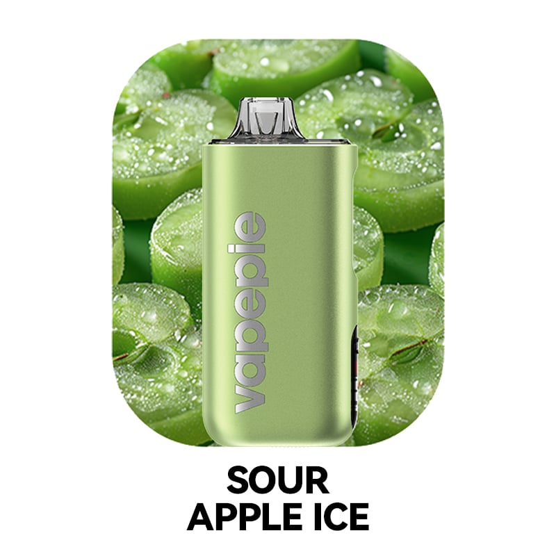 Sour Apple Ice Flavor Vape | Vapepie Max 40000 Puffs High-Capacity
