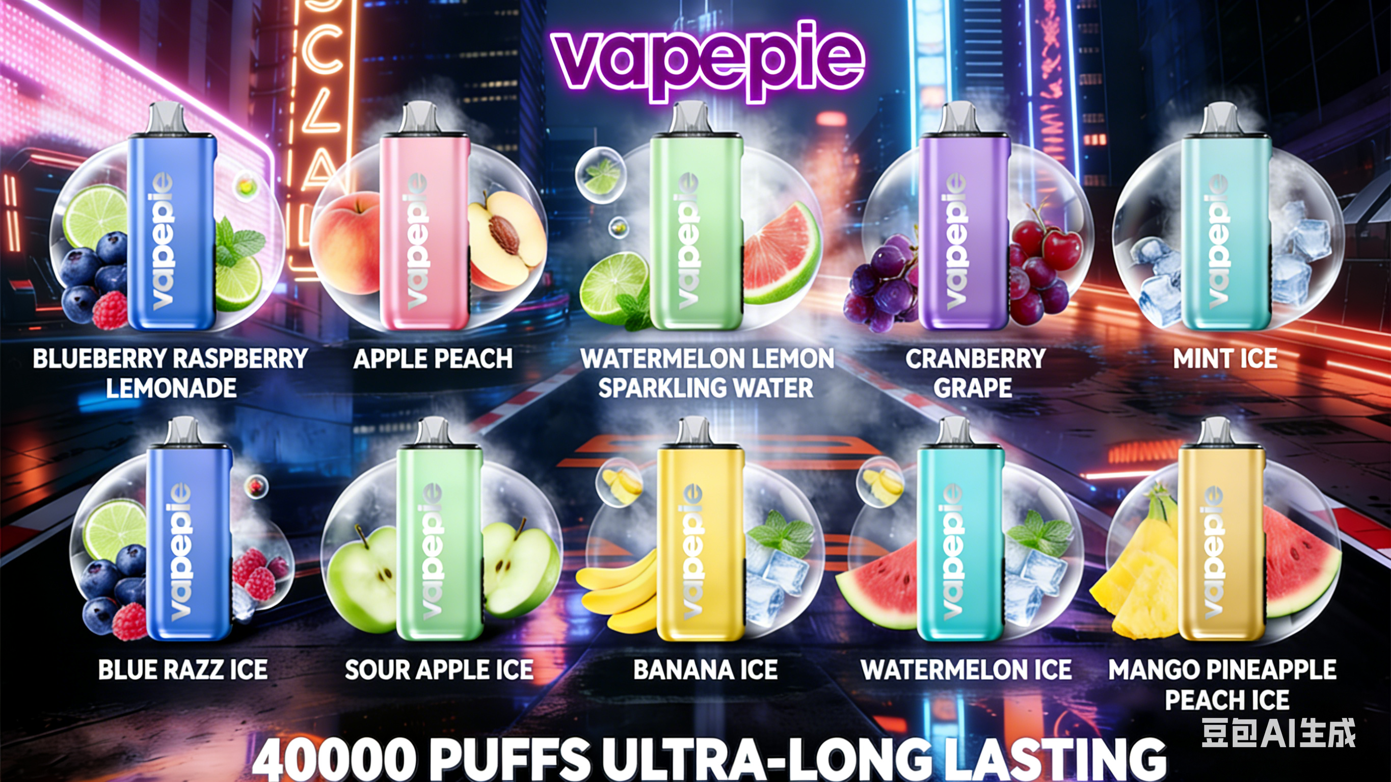 VAPEPIE PRO 40000 PUFFS Rechargeable Vape