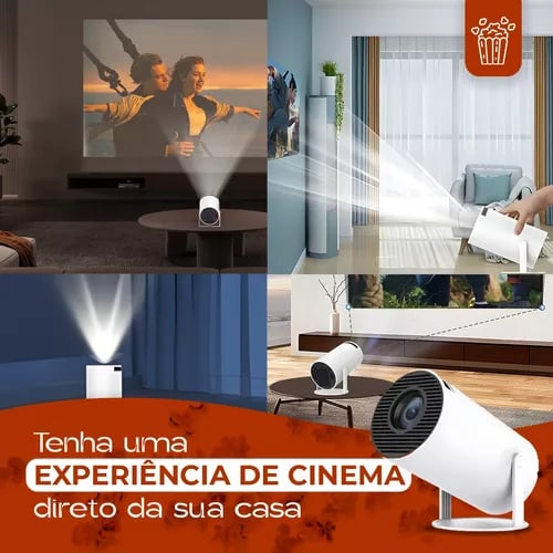 Mini proyector Arnold - Tu portal hacia el entretenimiento del futuro en 4K