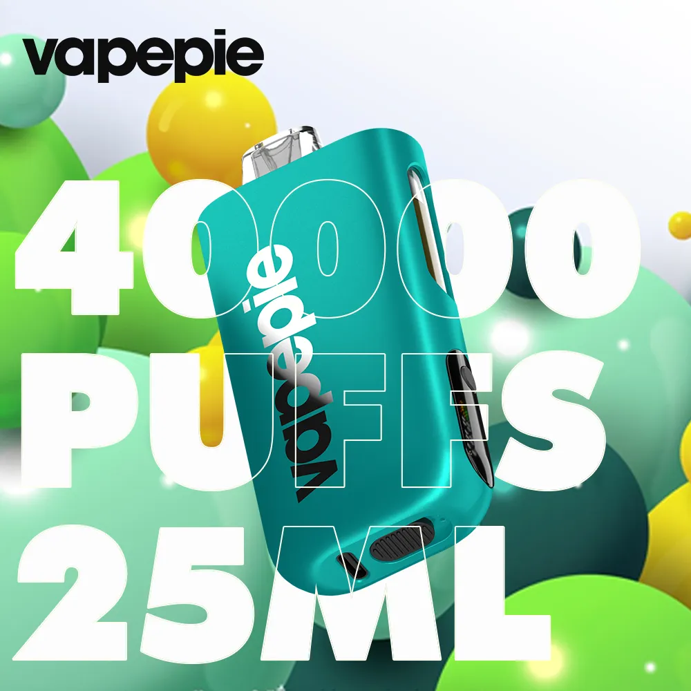 VAPEPIE Max 40.000 tragadas – O primeiro vape ultrafino do mundo