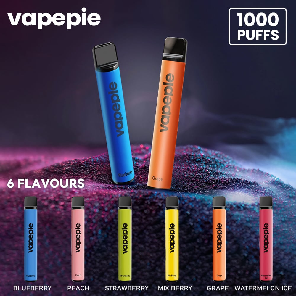 VAPEPIE 1000 PUFFS 🚀 #1 for quality & deals!