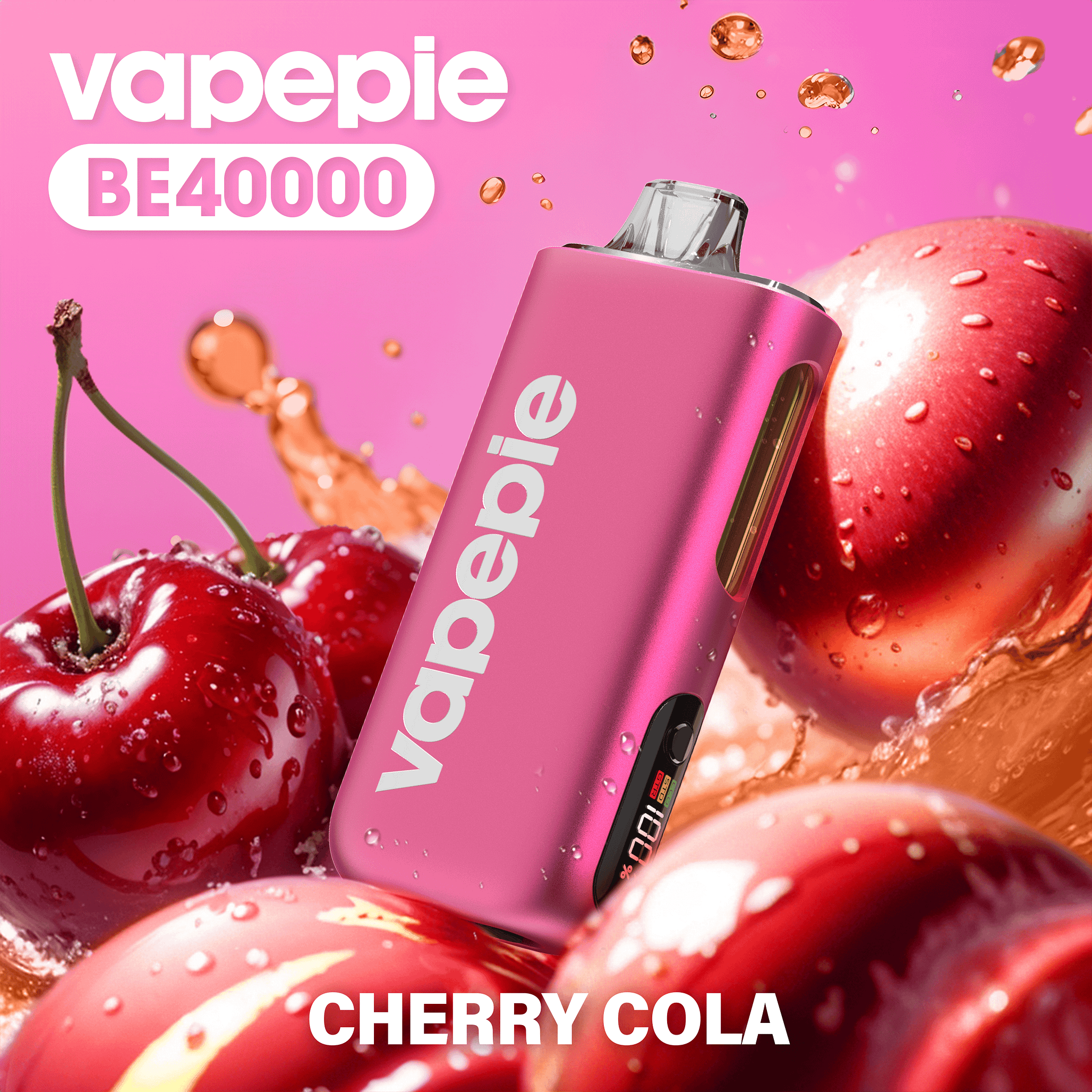 3 DB 🔥Vapepie Max 40000 cseresznye