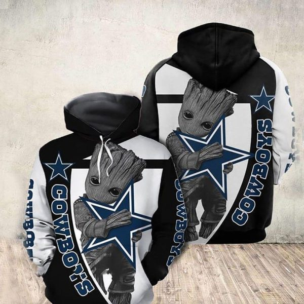 DALLAS COWBOYS 3D HOODIE ADC23