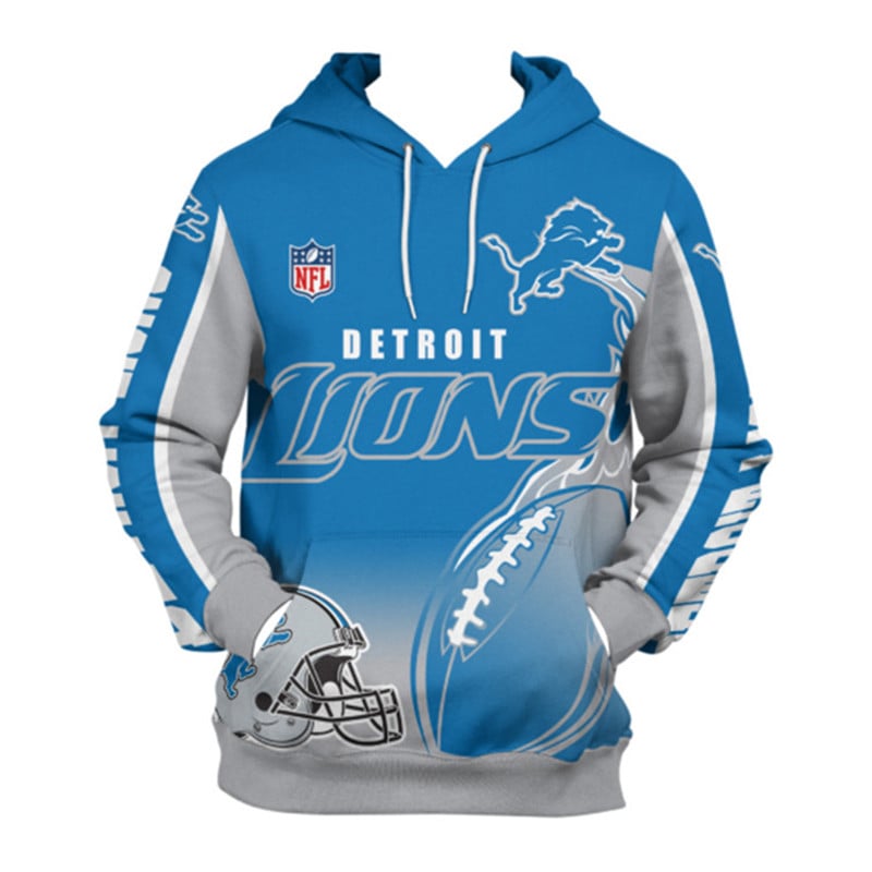 DETROIT LIONS 3D HOODIE  DDLL011